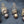 Load image into Gallery viewer, 4 Duncan Phyfe Solid Brass Textured Furniture Toe Cap Cover Casters GS00334