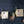 Load image into Gallery viewer, 4 Large Solid Brass Square Furniture Leg Cap Covers with Casters GS00335