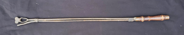 1860's Victorian Gas Lamp Lighter Torch & Valve Key T.W. Houchin #620 NY GS00360
