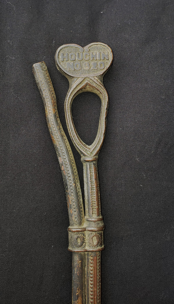 1860's Victorian Gas Lamp Lighter Torch & Valve Key T.W. Houchin #620 NY GS00360