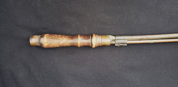1860's Victorian Gas Lamp Lighter Torch & Valve Key T.W. Houchin #620 NY GS00360
