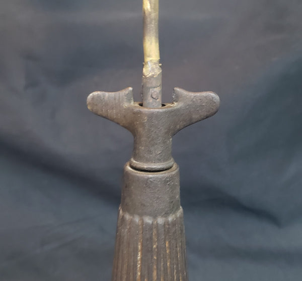 1800's Ornate Cast Iron Mechanical Wind-up Fly Swatter "Shoofly" GS00361