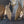 Load image into Gallery viewer, 1940's Pair of Large Brass Fighting Roosters 10" x 9" & 9"x 9" GS00367