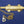 Load image into Gallery viewer, Solid Brass Victorian Eastlake French Door Bolt Lock with Chain GS00378