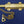 Load image into Gallery viewer, Solid Brass Victorian Eastlake French Door Bolt Lock with Chain GS00378