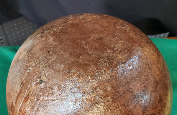 Hand Carved Himachal Water Pot Vessel 14" x 12" GS00395