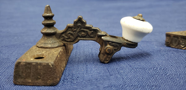 Original Victorian Eastlake Window Sash Lock with Keeper GS00384