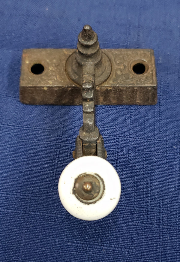 Original Victorian Eastlake Window Sash Lock with Keeper GS00384