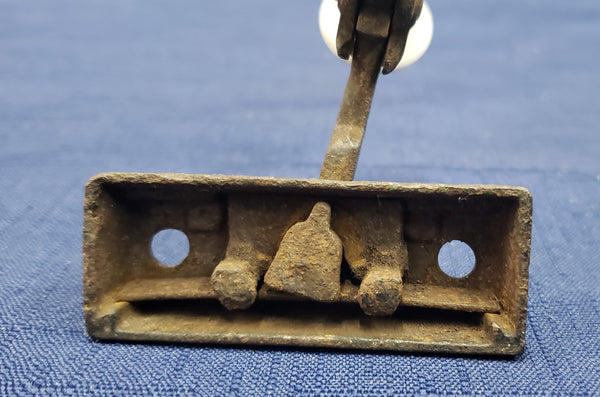 Original Victorian Eastlake Window Sash Lock with Keeper GS00384