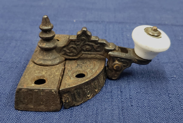 Original Victorian Eastlake Window Sash Lock with Keeper GS00384