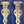 Load image into Gallery viewer, Vintage 3 Piece McRay Ice Box Hinge Set in Brass GS00403