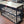 Load image into Gallery viewer, Custom Made Wrought Iron & Wood Console Table with 3 Shelves GS00408