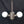 Load image into Gallery viewer, Restored Converted Gas to Electric 2 Light Ceiling Fixture  22" x 20" GS00413