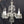 Load image into Gallery viewer, 5 Light Crystal Chandelier with Tear Drop Prisms & Canopy Top 20" x 20" GS00415
