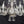 Load image into Gallery viewer, 5 Light Crystal Chandelier w/ Etched Glass Shades & Canopy Top 21" x 19" GS00416