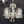 Load image into Gallery viewer, 5 Light Crystal Chandelier w/ Etched Glass Shades & Canopy Top 21" x 19" GS00416