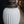 Load image into Gallery viewer, Vintage White Glass Ribbed Pendant Light w/ Brushed Bronze Trim 14" x 7" GS00436