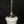 Load image into Gallery viewer, Vintage Textured White Cased Pendant Light w/ Chrome Chain & Cap GS00442