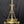 Load image into Gallery viewer, Restored Converted Gas to Electric 4 Light Brass Flush Mount Chandelier GS00447