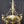 Load image into Gallery viewer, Restored Converted Gas to Electric 4 Light Brass Flush Mount Chandelier GS00447