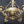 Load image into Gallery viewer, Restored Converted Gas to Electric 4 Light Brass Flush Mount Chandelier GS00447
