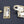 Load image into Gallery viewer, Two Solid Brass Cabinet Lock Latches with Keepers 3" T x 1 3/8" W GS00451
