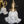 Load image into Gallery viewer, 3 Light Flush Mount Rod Chandelier w/ Ruffled Art Glass Shades 43" x 18" GS00463