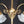Load image into Gallery viewer, 3 Light Flush Mount Rod Chandelier w/ Ruffled Art Glass Shades 43" x 18" GS00463