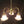 Load image into Gallery viewer, 3 Light Flush Mount Rod Chandelier w/ Ruffled Art Glass Shades 43" x 18" GS00463