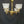 Load image into Gallery viewer, 4 Light Flush Mount Brass Chandelier w/ Square Opaque Shades 25" x 19" GS00465