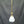Load image into Gallery viewer, White Abstract Pendant Light with Hexagon Brass Trim 29 1/4" T x 7" GS00466