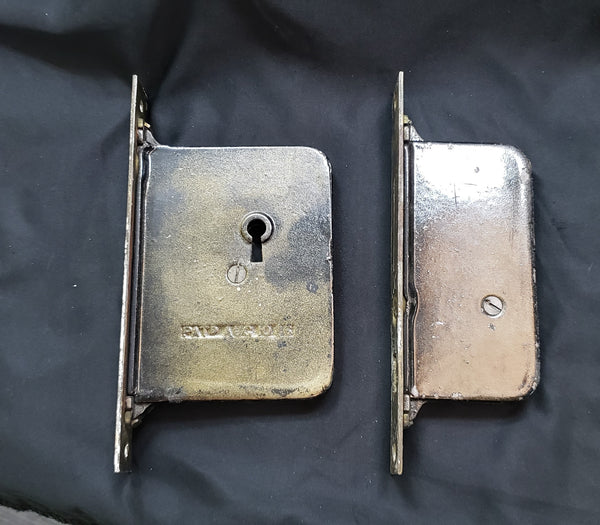 1886 Pocket Door Mortice Lock Set GS00467