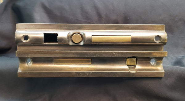 Restored Pocket Door Mortice Lock Set GS00471