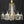Load image into Gallery viewer, Restored 6 Light Mid Century Modern Crystal Swag Chandelier 28" x 25" GS00470