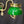 Load image into Gallery viewer, Restored & Converted Gas to Electric 3 Light Flush Mount Brass Chandelier w/ Green Cased White Shades GS00473