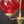 Load image into Gallery viewer, 2 Light Flush Mount Chandelier with Red Coin Dot Globes 22" T x 19" W GS00476