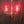 Load image into Gallery viewer, 2 Light Flush Mount Chandelier with Red Coin Dot Globes 22" T x 19" W GS00476