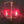 Load image into Gallery viewer, 2 Light Flush Mount Chandelier with Red Coin Dot Globes 22" T x 19" W GS00476