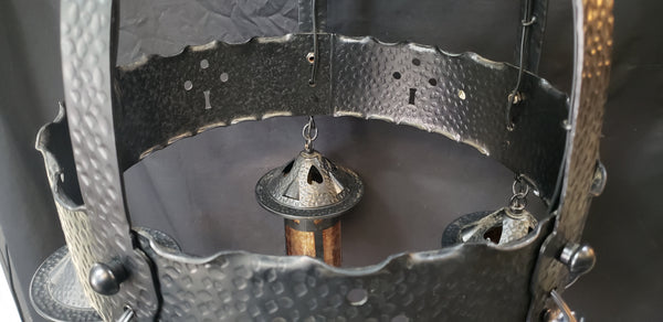 Gothic Style 5 Light Chandelier w/ 2 Matching Pendant Lights GS00477