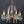 Load image into Gallery viewer, Restored Ornate 8 Light Crystal Prism & Brass Chandelier 21" x 21" GS00479