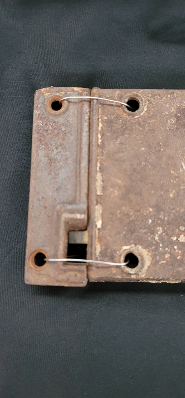 Left Side Rim Lock  with  Keeper 6" Wide x 3 7/8" Tall GS00489