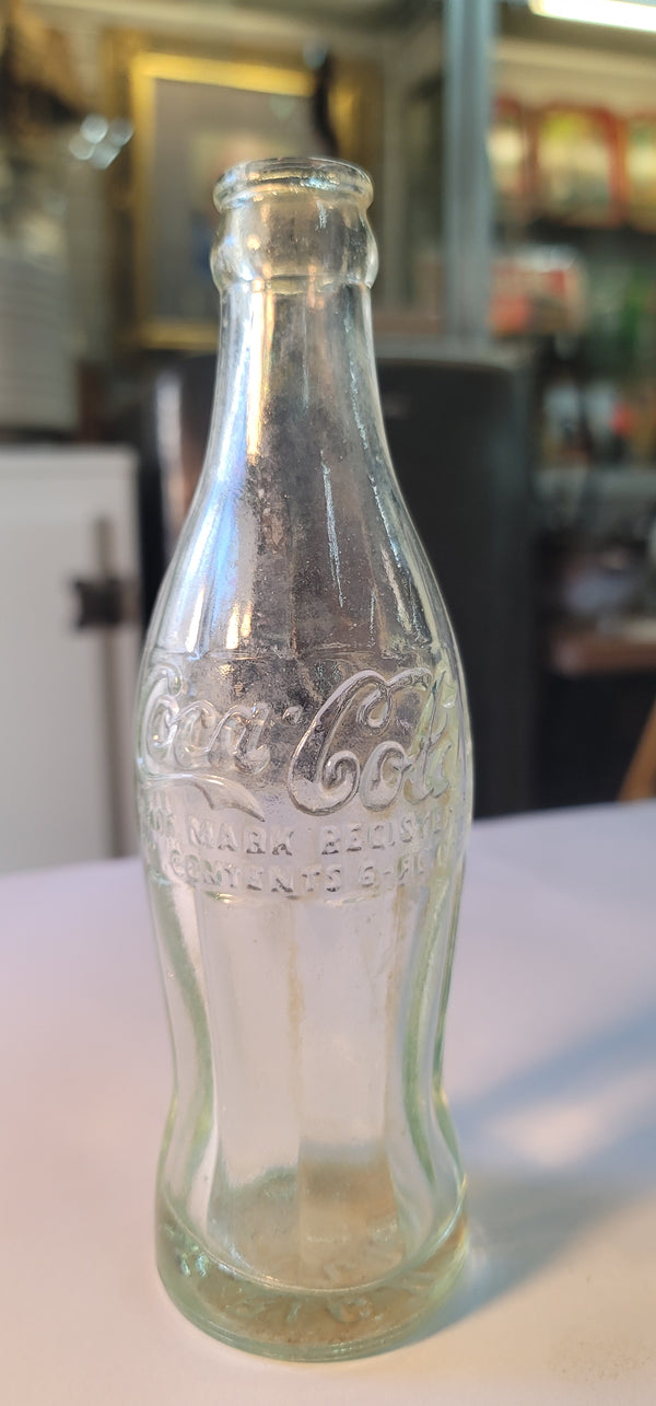 1916 Coca Cola Hobbleskirt Asymmetrical Bottle from Richmond Virginia GS00817