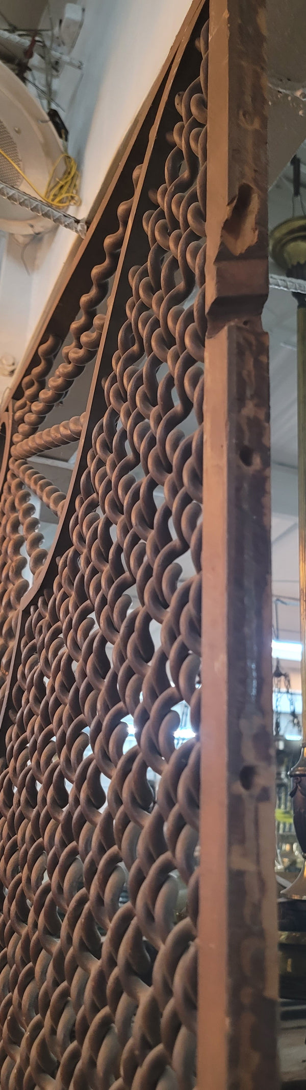 Ornate Wooden Victorian Fret Work 77" Long x 32" Tall GS00825