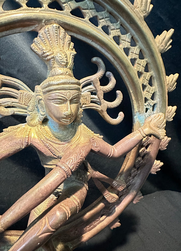 Bronze 12" Shiva Nataraja "Lord of the Dance" Hindu Statue GA20456