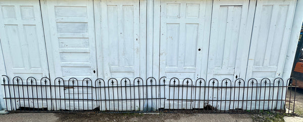 28 Ft Long Antique Iron Garden Gate GA20436