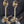Load image into Gallery viewer, Vintage Pair of Ornate Wrought Iron Andirons 31" T x 25" D x 15 1/2" W GS00830