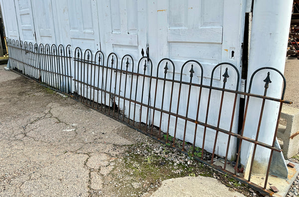 28 Ft Long Antique Iron Garden Gate GA20436