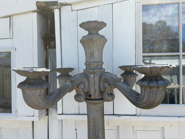 Cast Aluminum Five-Light Globe Post GS6006