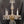 Load image into Gallery viewer, Restored 4 Light Crystal Chandelier w/ Faceted Prism Garland 25" x 19" GS00577