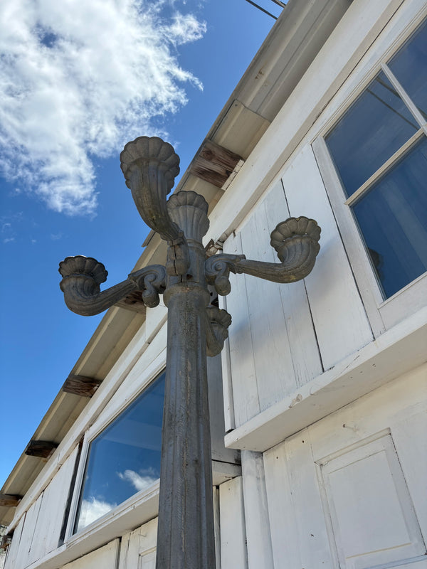 Cast Aluminum Five-Light Globe Post GS6006